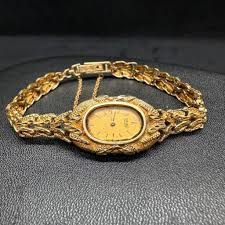 Movado Museum 14k Gold Quartz Ladies Watch 70 24 837