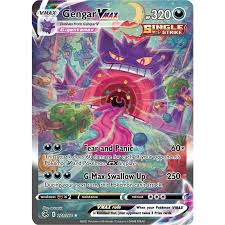 Pokemon Sword & Shield Fusion Strike Secret Rare Gengar VMAX ...