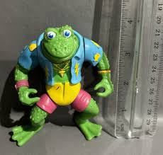 TMNT 1989 Genghis Frog & 1990 Mondo Gecko Vintage Action Figures by Playmates | eBay