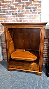 1990s Ethan Allen Country Crossings Media Armoire | Chairish