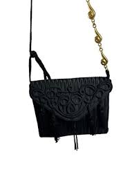 Genuine vintage JAY HERBERT by Sharif black tassels flap ...