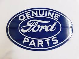 Vintage Porcelain Ford Genuine Parts Sign 1930's 1940's ...