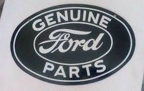 Genuine Ford Parts 16 Inch DOUBLE Sided Porcelain Sign ...