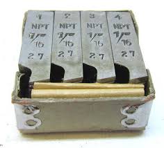 1/16" NPT 9/16" D Chaser Set | eBay