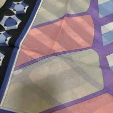 Emilio Pucci Large Shawl Scarf Multicolor Silk Women's From Japan Used | eBay