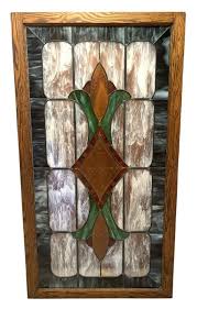 Stunning Artisan Crafted Stained Glass Panel Signed by Mike Mealey | Excellent Edina Estate Sale | K-BID