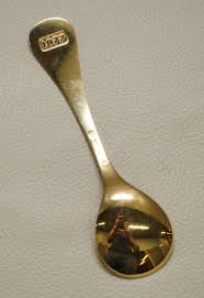 Solid Sterling Silver Gold Gilt Georg Jensen 1977 Denmark ...