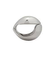 Coperni C-Logo Bangle in Silver | FWRD