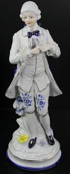 VINTAGE GEORGE & MARTHA WASHINGTON BLUE ...