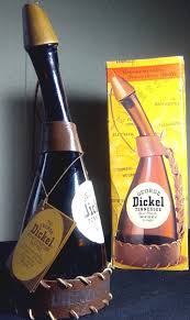 George Dickel Tennessee Souvenir Whiskey Bottle With Leather ...