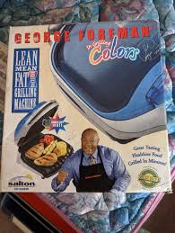 george foreman lean mean fat grilling machine | eBay