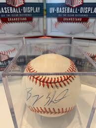 Brian Mcrae Autographed Baseball, Mets, Cubs, Royals, Rockies, Blue Jays in a UV Protected Case - Etsy
