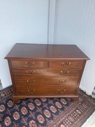 George III Mahogany Chests of Drawers | Chairish