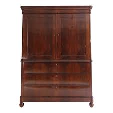 Large Biedermeier Cabinet in Mahogany, 1840 | Chairish