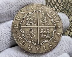 Spanish Coins to Collect 8 Reales 1733 Rare Old Spanish Coin Collection Gifted Coin for Collectors Rare Medieval Coins Gift for Him Unique - Etsy