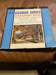 record 33 Rpm LP George Jones Greatest Hits Mercury SR-60621 Vintage Vinyl 12” | eBay