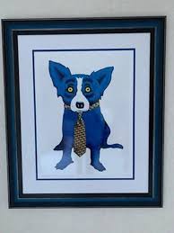 Blue Dog George Rodrigue " Tie me Up " MAKE OFFER #RobyGSDSS ...