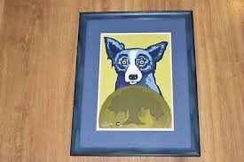 George Rodrigue Blue Dog "Take Me To Your Leader" Print ...