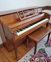 1966 Spinet Henry B Miller Piano with Atomic Vibe