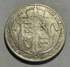 GREAT BRITAIN - George V - Silver (1/2) Half Crown 1920 - Km ...