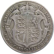 1922 George V Silver Halfcrown |