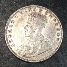 1918 (B) India One Rupee Silver Coin -Exact Coin Shown #R033 | eBay