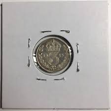 1915 United Kingdom Threepence - George V - Extremely Fine ...