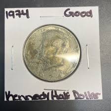 1974 No Mint Mark Kennedy Half Dollar Good Condition Coin | eBay