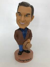 NIB RARE George W Bush Of Crawford County Texas Bobblehead Nodder Bosley Bobbers | eBay