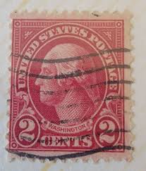 Rare Vintage 1908-09 George Washington 2 cent Red Carmine US Postal Stamp | eBay