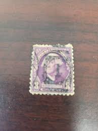 Rare George Washington stamp 1932 US 3 Cent used see picture ...