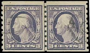Cost of US Stamps Scott Catalog #394: 1911 3c Washington Coil