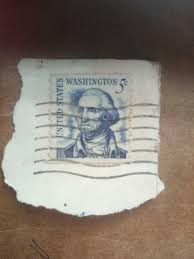 Antique George Washington 5 cent Stamp | eBay