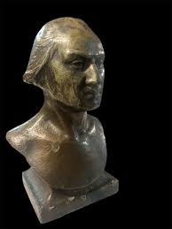 Vintage Heavy Brass of George Washington, 6 Inches Tall - Etsy