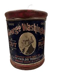 Vintage RARE Early 1900's "George Washington Cut Plug R.J. Reynolds" Lithograph | eBay