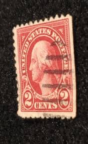 VERY RARE - GEORGE WASHINGTON RED - 2 CENT STAMP | eBay