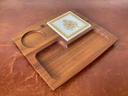 Vintage Georges Briard Cheese Board Teak Charcuterie Serving ...
