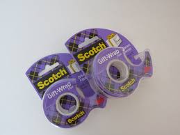NEW Lot of Two (2) Scotch Gift Wrap Tape Disappears ...