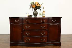 Traditional Mahogany Vintage Sideboard, Server or Buffet ...