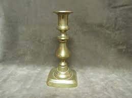 Antique Hand Made 19h Century Brass Single Candlestick ...