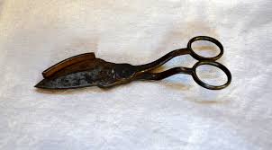 ANTIQUE 18TH EARLY 19TH CENTURY CAST IRON CANDLE WICK ...