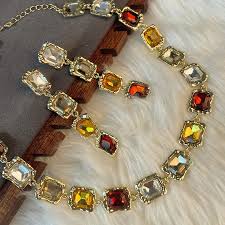 Rhinestone Jewelry Vintage Square Pendant Necklace: Elegant Fashionable Banquet Collar Necklace For Women From Longda03, $15.6 | DHgate.Com