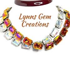 Anna Wintour Style Necklaces, Copper Clear Georgian Collet Crystal Chokers, Riviere Necklace, Statement Necklace, Layering Chokers - Etsy