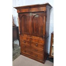 Sold at Auction: A Victorian Era Mahogany Veneered Wardrobe