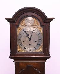 Grandfather Clock Oak Longcase Chiming Tempus Fugit | eBay
