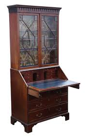 Antique William IV Mahogany Glazed Bureau Bookcase, circa 1835 For Sale at 1stDibs