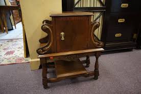 Small Vintage Tobacco Cabinet Magazine Rack Cigar ...