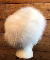 Arctic Fox Pillbox Pixie Fur Hat
