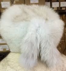 Genuine White Fox Hat - Sickafus Sheepskins Coats, Vests and ...