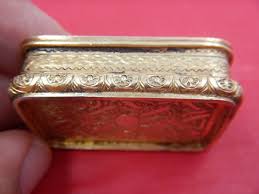 Antique 19th Century French? Silver Gilt Snuff Box,Ca 1800s, Spanish Colonial? | eBay